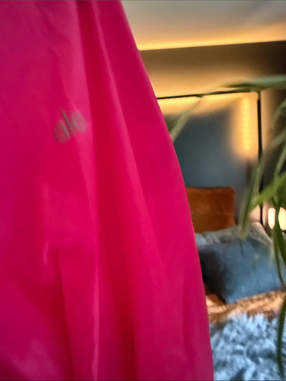 ALO Yoga Hot Pink Hooded Windbreaker Jacket